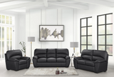 Tiffany Black Living Room Set