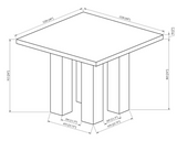 Parkside Dove Counter Height Dining Set
