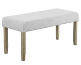 Dune Light Gray Genuine Marble Dining Set