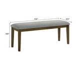 Everly Brown Dining Set