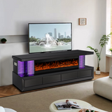 A97 TV STAND W/FIREPLACE