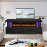 A97 TV STAND W/FIREPLACE