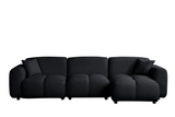 Bella Black Sectional
