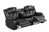 Ace Black 3PC Reclining Set