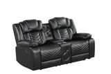 Ace Black 3PC Reclining Set