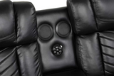 Ace Black 3PC Reclining Set