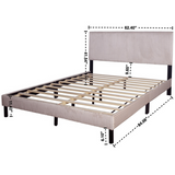 HH160 Full Size Platform Bed