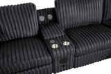 Amelia Onyx Power Reclining Sectional