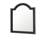 Cameo Black Upholstered Panel Bedroom Set