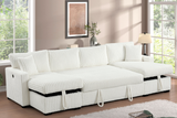 July Multi Color Double Storage Chaise Sectional
