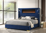 Romance2 Multicolor Queen Size Platform Bed