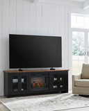 W664-68 - TV Stand w/Fireplace 75" L