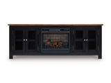 W664-68 - TV Stand w/Fireplace 75" L