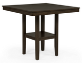 Lester Brown/Beige 5-Piece Counter Height Dining Set