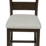 Lester Brown/Beige 5-Piece Counter Height Dining Set