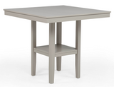 Lester Greige 5-Piece Counter Height Dining Set