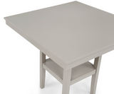Lester Greige 5-Piece Counter Height Dining Set