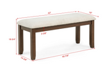 Avasa Brown 6-Piece Dining Room Set