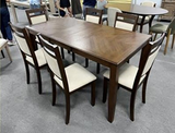 Avasa Brown 6-Piece Dining Room Set
