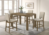 Cockrell Brown/Beige Extendable Counter Height Set