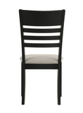 Folio Black/Neutral Dining Set