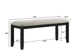 Folio Black/Neutral Dining Set