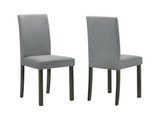 Melshire Dark Wood/Gray Dining Set