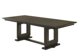 Herbert Espresso/Beige Extendable Dining Set - OLIVIA FURNITURE