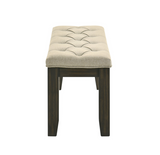 Herbert Espresso/Beige Extendable Dining Set - OLIVIA FURNITURE