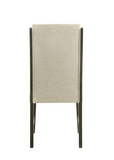 Herbert Espresso/Beige Extendable Dining Set - OLIVIA FURNITURE