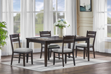Higgins Dark Oak Dining Set - OLIVIA FURNITURE