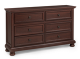 Claribelle Cherry Storage Sleigh Bedroom Set