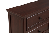 Claribelle Cherry Storage Sleigh Bedroom Set