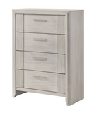 Carlton White Mist Upholstered Bedroom Set - OLIVIA FURNITURE