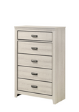 Carter White Platform Bedroom Set