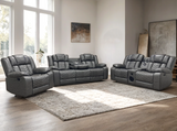 Ace Gray 3PC Reclining Set