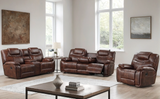 Galveston Brown 3PC OVERSIZED Reclining Set
