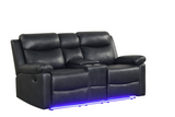 Isabel Black 3PC Reclining Set