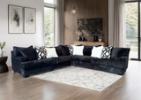 9650 Oversized Sectional (Black)