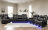 Ace Brown 3PC Reclining Set