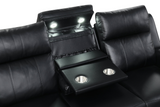 Pinnacle Black 3PC Reclining Set