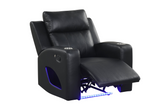 Pinnacle Black 3PC Reclining Set