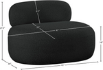 Venti Boucle Fabric Living Room Set