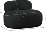 Venti Boucle Fabric Living Room Set