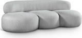 Venti Boucle Fabric Living Room Set