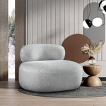 Venti Boucle Fabric Living Room Set