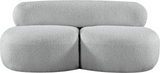 Venti Boucle Fabric Living Room Set