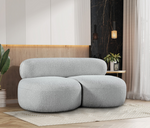 Venti Boucle Fabric Living Room Set