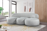 Venti Boucle Fabric Living Room Set