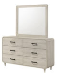 Nyomi White Upholstered Bedroom Set